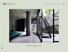 Tablet Screenshot of bearchitecture.com